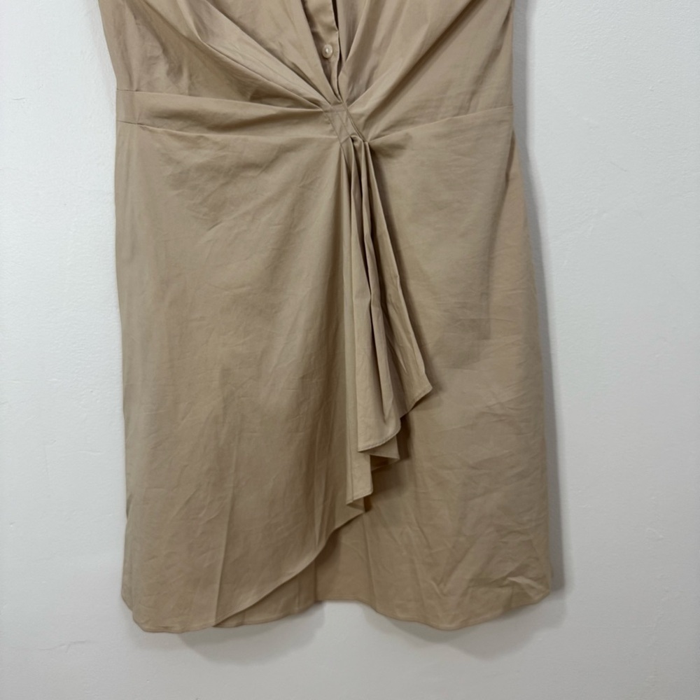 Luxely Haven Faux Wrap Dress in Irish Cream Size 8 - Picture 3 of 6